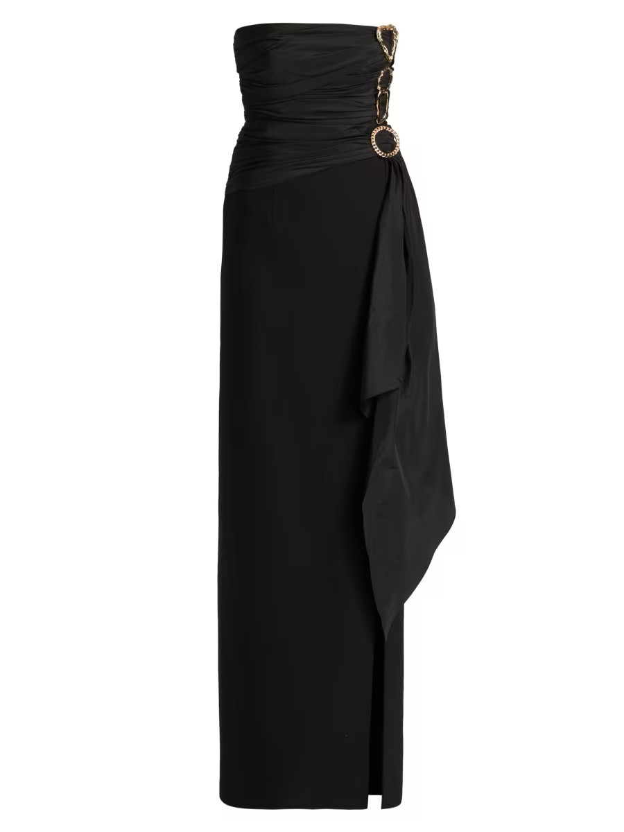 Baltra Hardware-Accented Strapless Gown | Saks Fifth Avenue