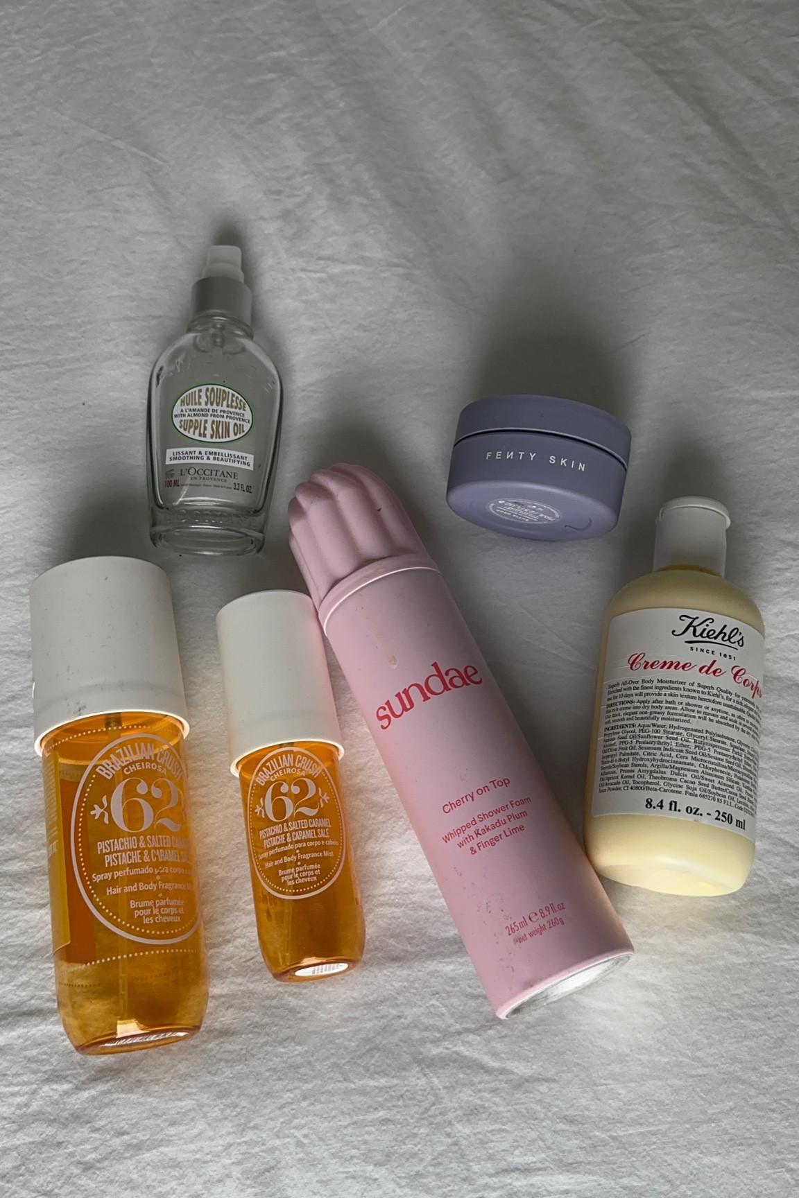 Empty body products, empties, products I love, body care, body sprays, body oil, body cream 

#LTKbeauty #LTKSeasonal #LTKstyletip
