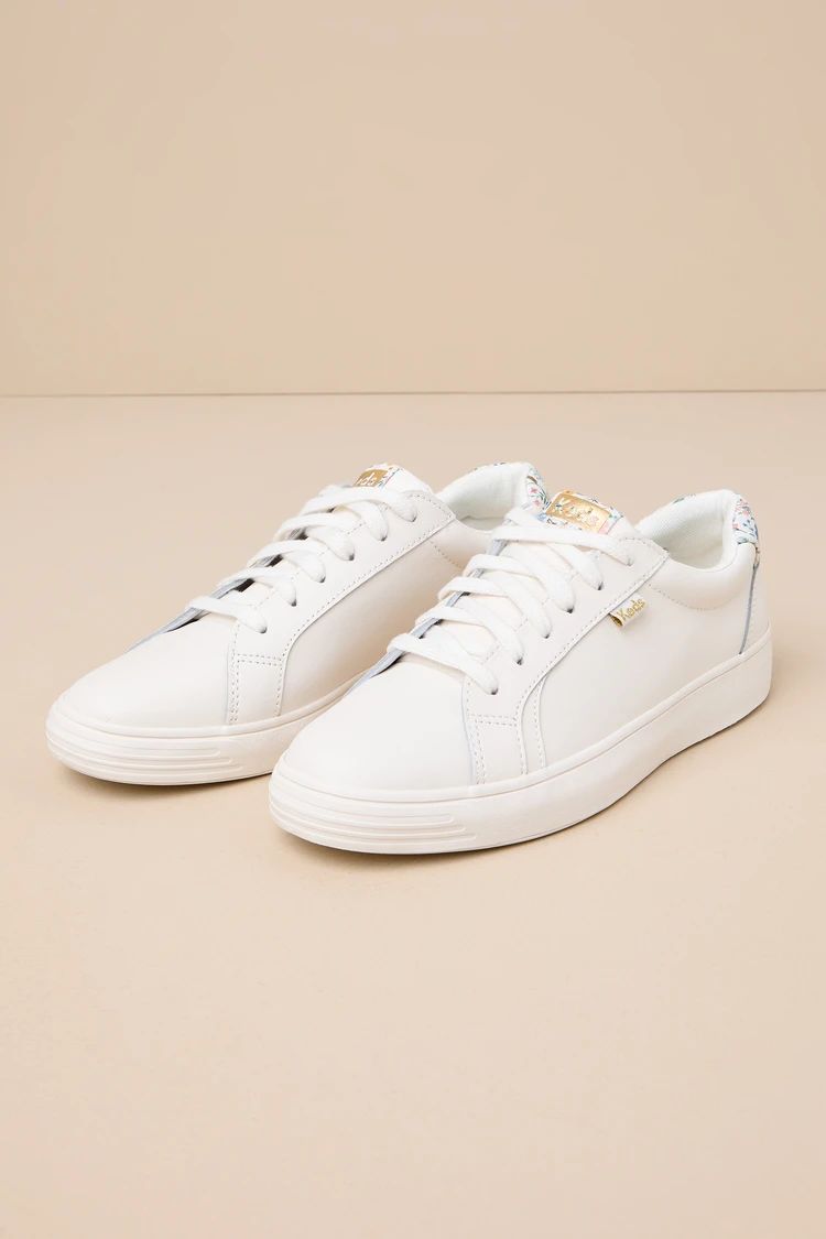 Pursuit Bramble Fields White Lace-up Sneakers | Lulus