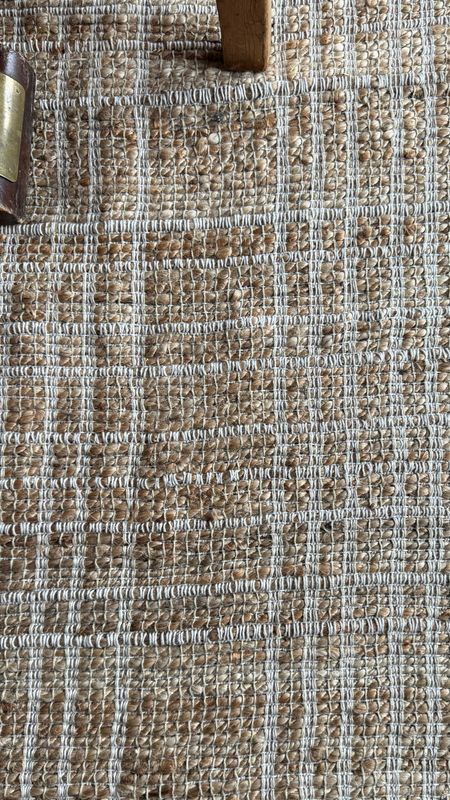 My cotton jute rug is on sale. I love the subtle plaid pattern in it  

#LTKhome #LTKsalealert