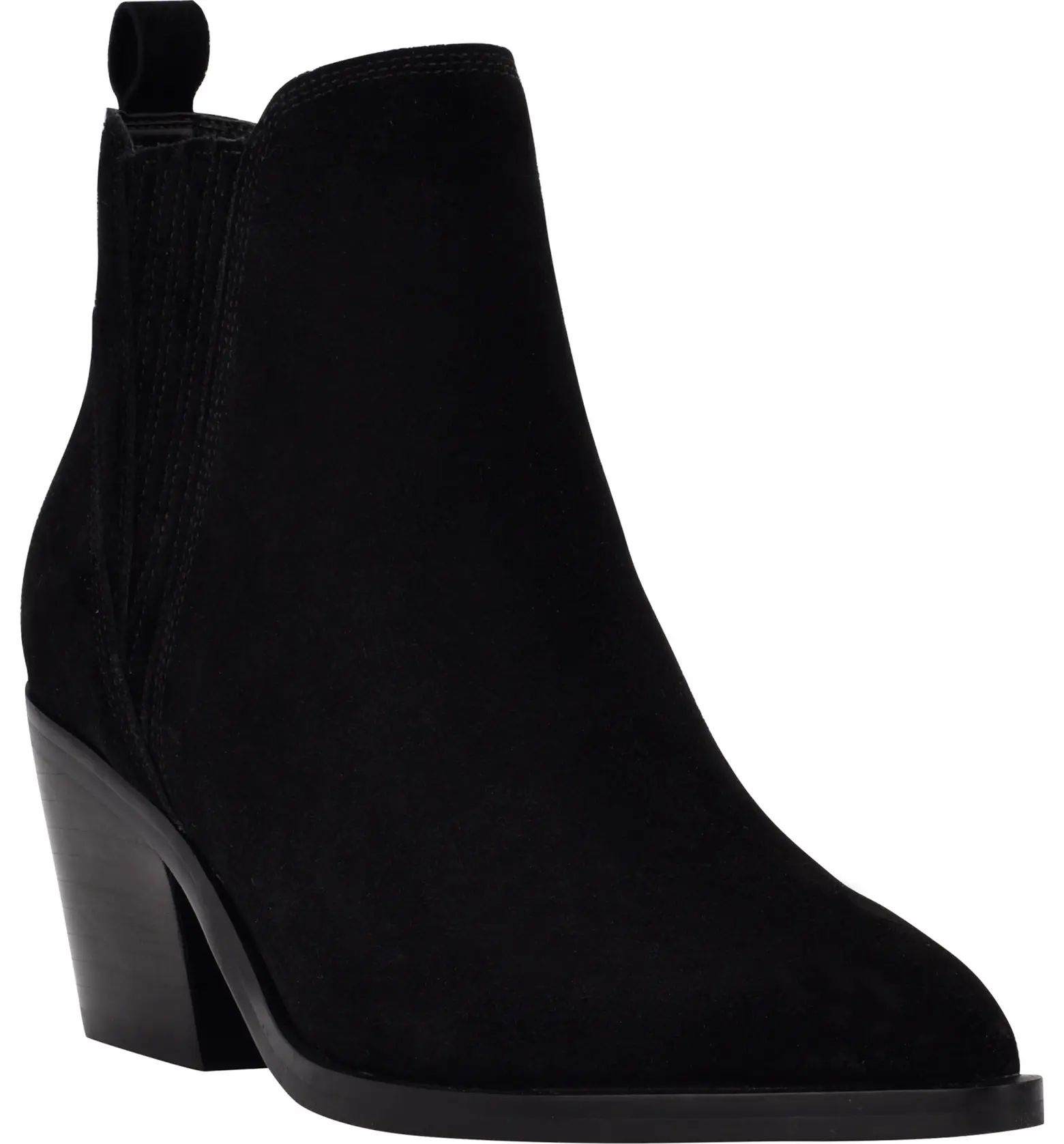 Teona Leather Pointed Toe Bootie | Nordstrom
