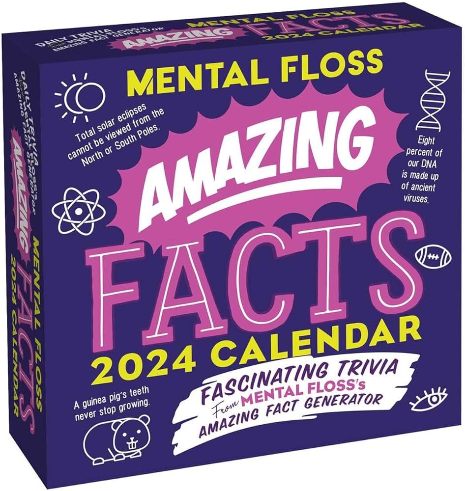 Amazing Facts from Mental Floss 2024 Day-to-Day Calendar: Fascinating Trivia From Mental Floss's ... | Amazon (US)