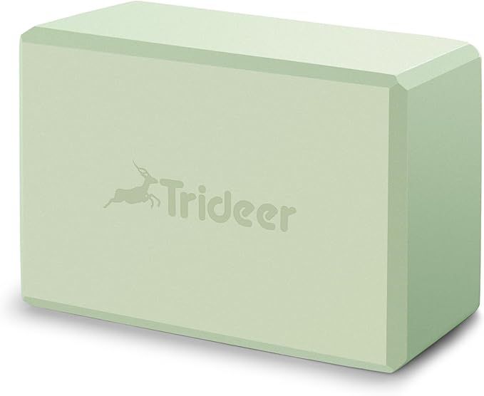 Trideer Yoga Block, Soft Non-Slip Surface Premium Foam Blocks, Supportive, Lightweight, Odor Resi... | Amazon (US)