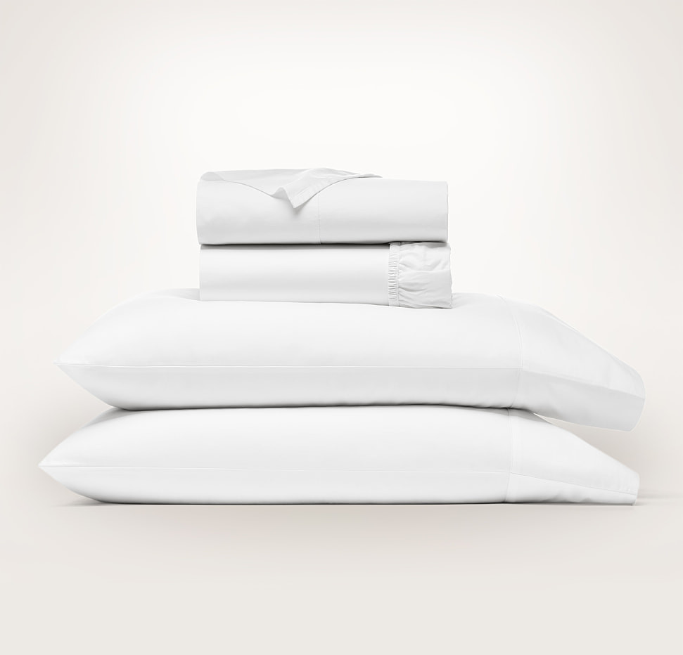 Percale Hemmed Sheet Set | Boll & Branch