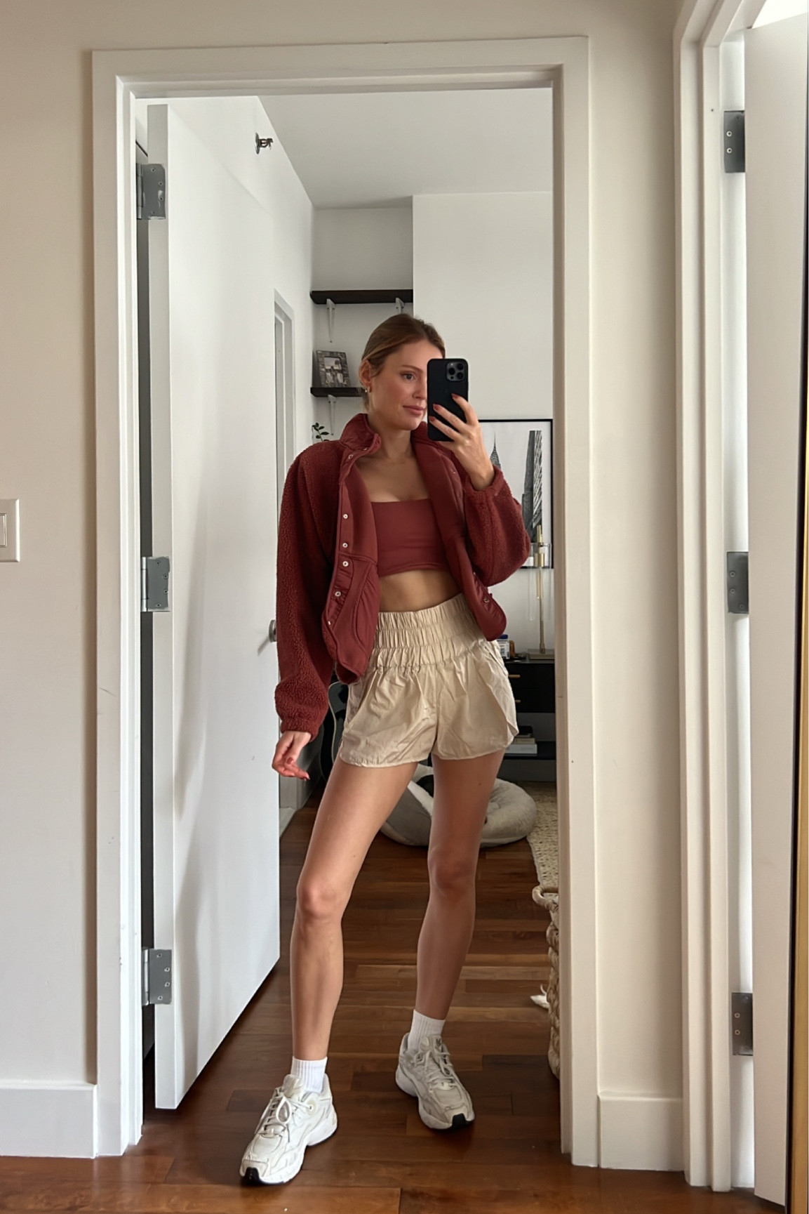 Free people the way home shorts 

#LTKfit