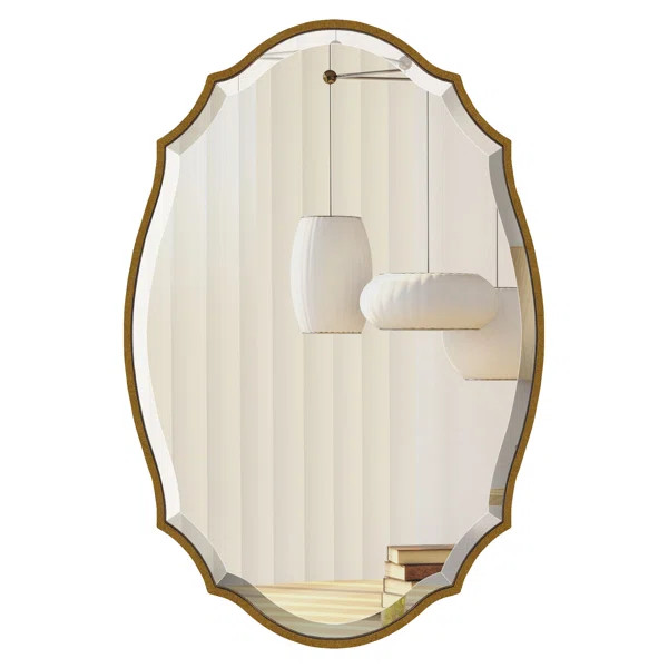 Monica Modern & Contemporary Beveled Mirror | Wayfair Professional