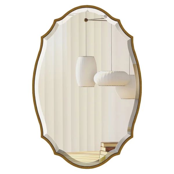 Monica Modern & Contemporary Beveled Mirror | Wayfair Professional