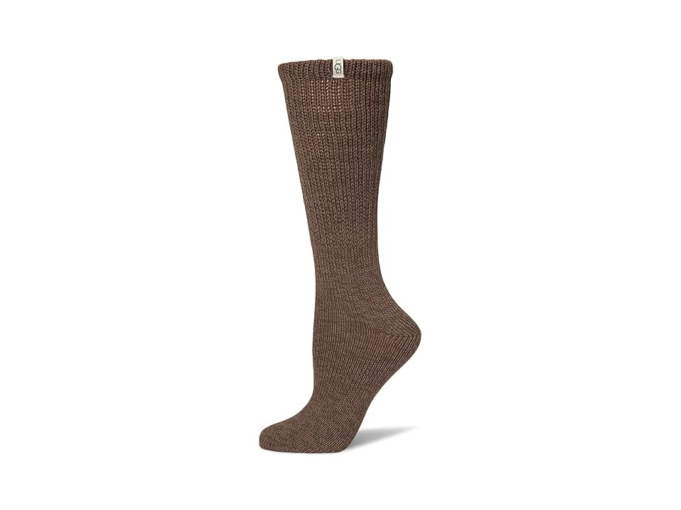 UGG Tyla Slouchy Crew II Women's Quarter Length Socks Shoes Allspice, Cotton/Polyester | Zappos