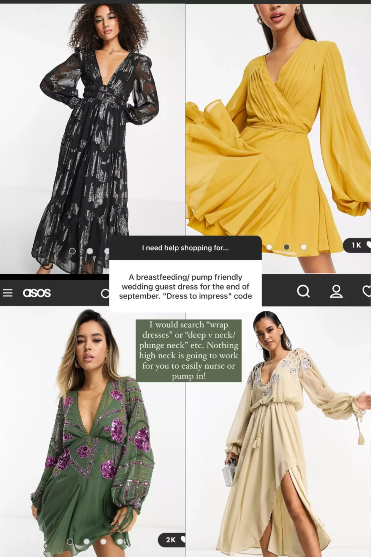 ASOS DESIGN metallic channel … curated on LTK