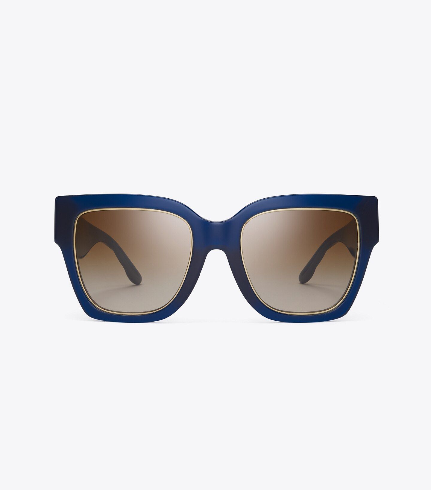 Kira Chevron Square Sunglasses: Women's Designer Sunglasses & Eyewear | Tory Burch | Tory Burch (US)