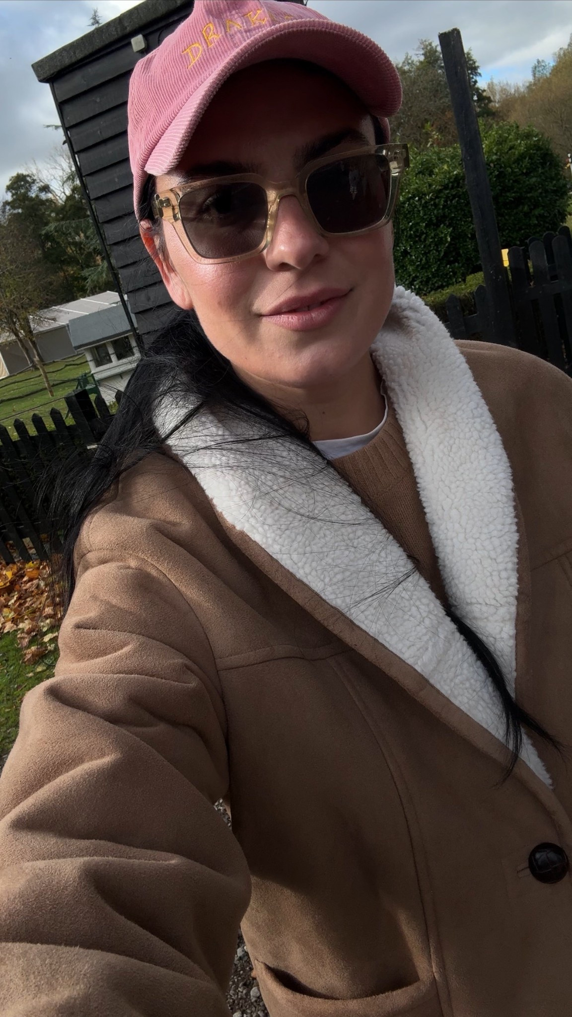 Aviator jacket - mine is a few years old from M&S but I found some similar options:

#LTKautumn #LTKuk #LTKwinter