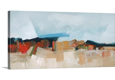 'Abstract Landscape' William M. Crosby Painting Print | Wayfair North America