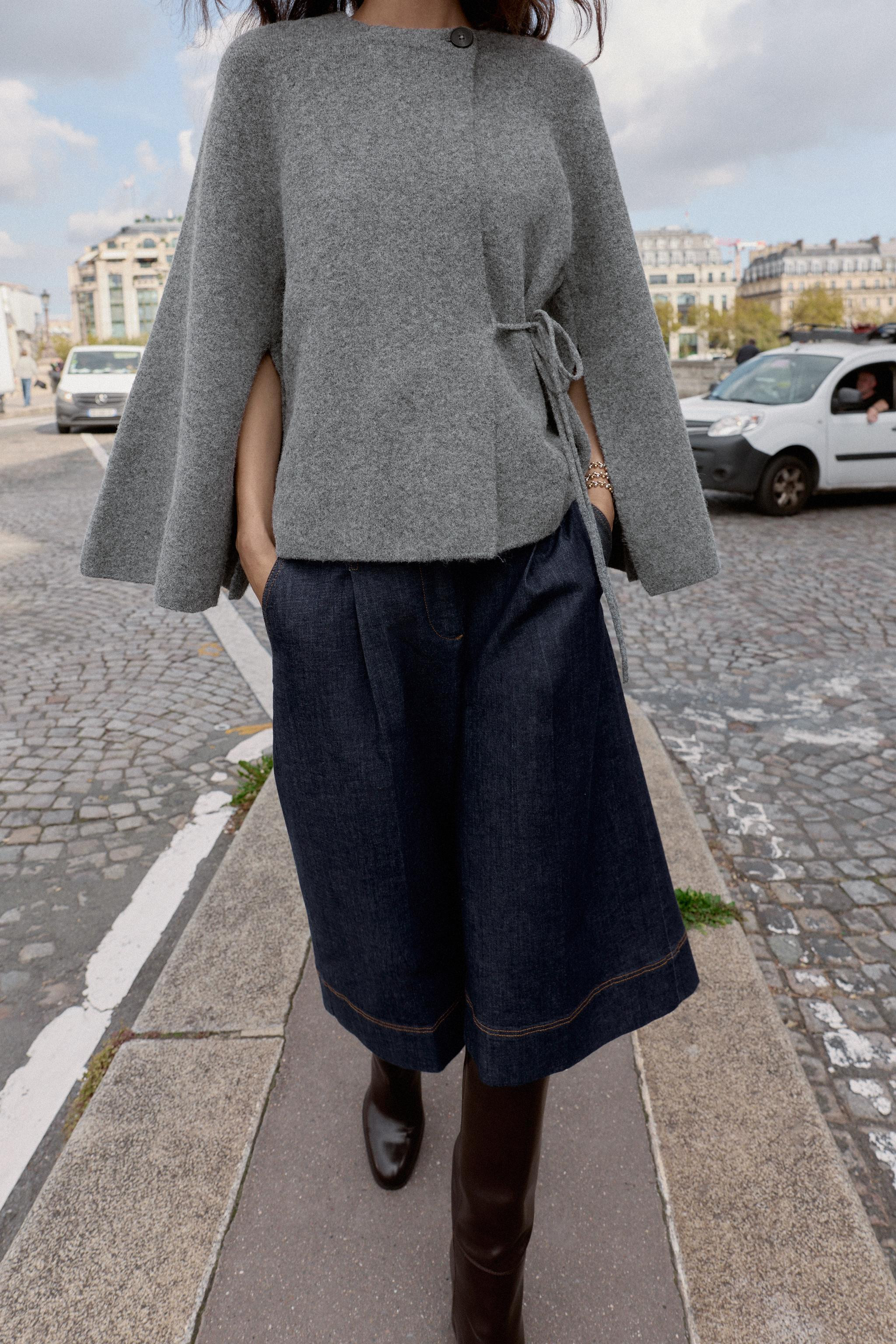 CARDINGAN WITH SLEEVE OPENING | Zara US