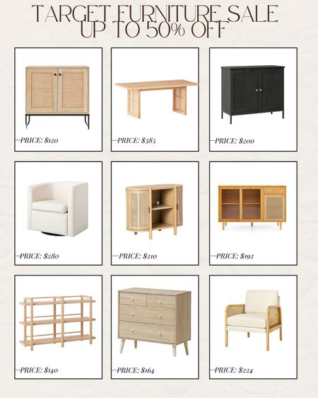 Target furniture sale!! Up to 50% off tons of home finds! 

#LTKhome #LTKsalealert #LTKstyletip