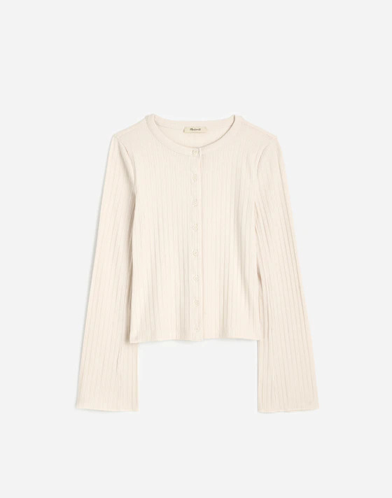 Flared-Sleeve Cardigan | Madewell