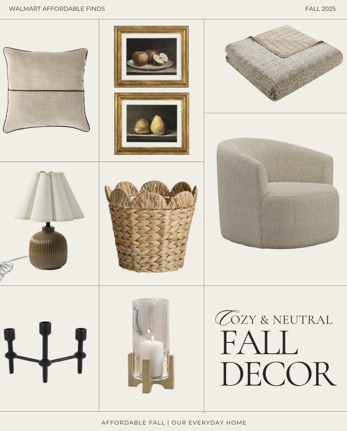 Layered textures, warm tones, timeless style—all from Walmart’s budget-friendly fall arrivals.

#LTKStyleTip #LTKFindsUnder50 #LTKHome