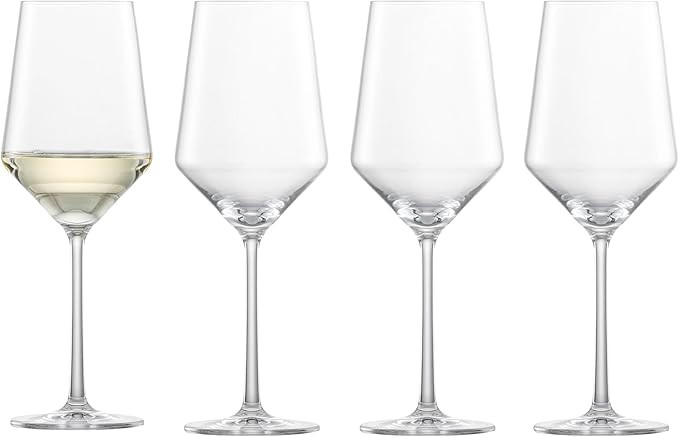ZWIESEL GLAS Pure Saugivnon Blanc White Wine Glass (Set of 4), Graceful Wine Glasses for White Wi... | Amazon (US)