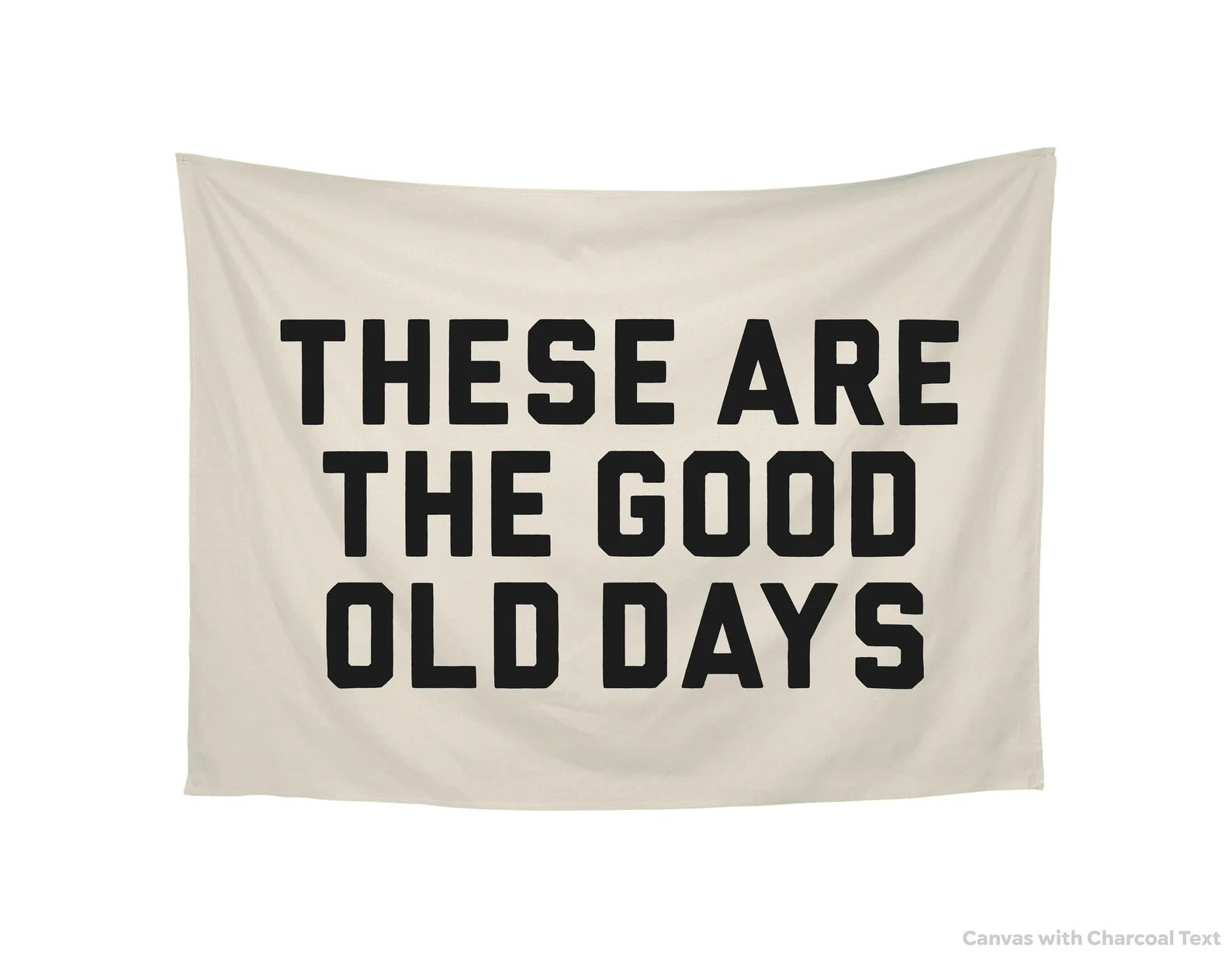 These Are The Good Old Days Wall Banner, Kids Flag Banner, Kids Room Decor, Retro Kids Decor, Vin... | Etsy (US)