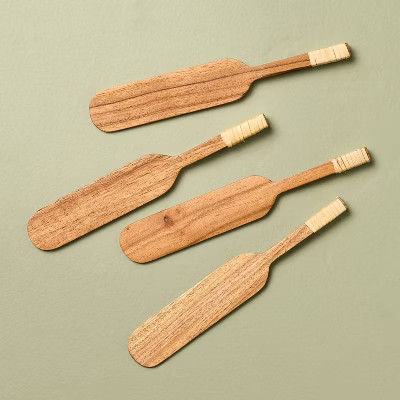 4pc Wood Jam Utensils - Hearth & Hand™ with Magnolia | Target