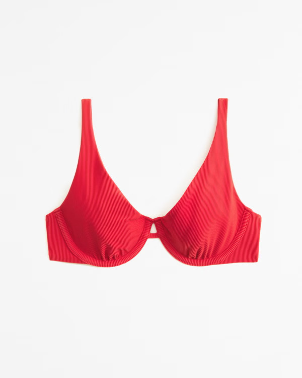 High Apex Underwire Bikini Top | Abercrombie & Fitch (US)