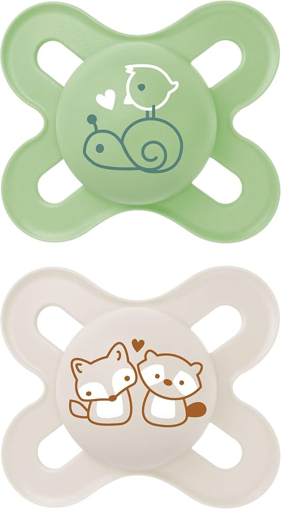 MAM Original Start Newborn Baby Pacifier, Best Pacifier for Breastfed Babies, Sterilizer Case, Un... | Amazon (US)