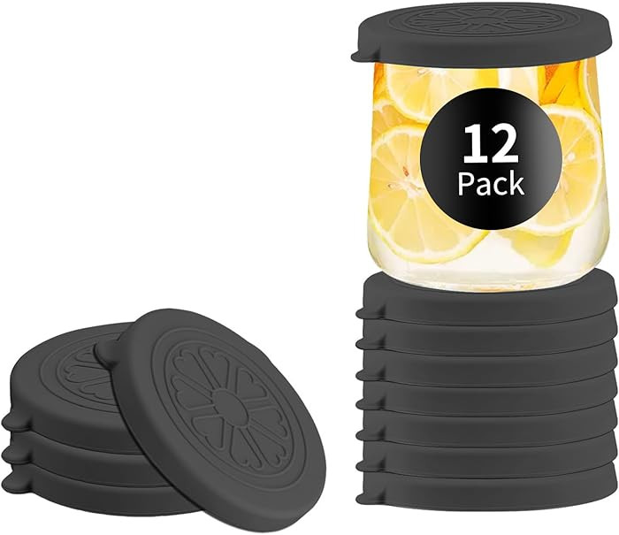Oui Yogurt Jar Lids Silicone | Covers Fit For 5 Oz Oui Yogurt Glass Jars | Perfect For Oui Yogurt... | Amazon (US)