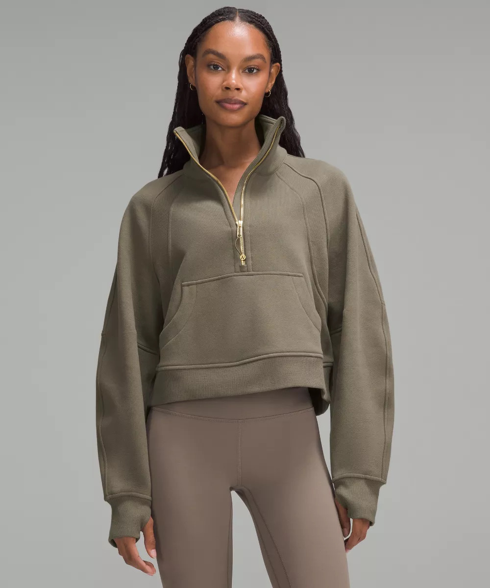 Scuba Oversized Funnel-Neck Half Zip | lululemon (AU)