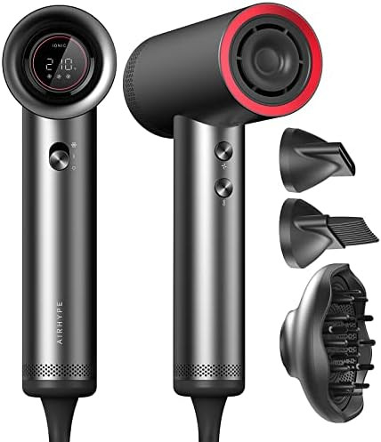 TYMO High Speed Hair Dryer, Professional Negative Ions Blow Dryer with Diffuser, 23m/s Airflow for F | Amazon (US)