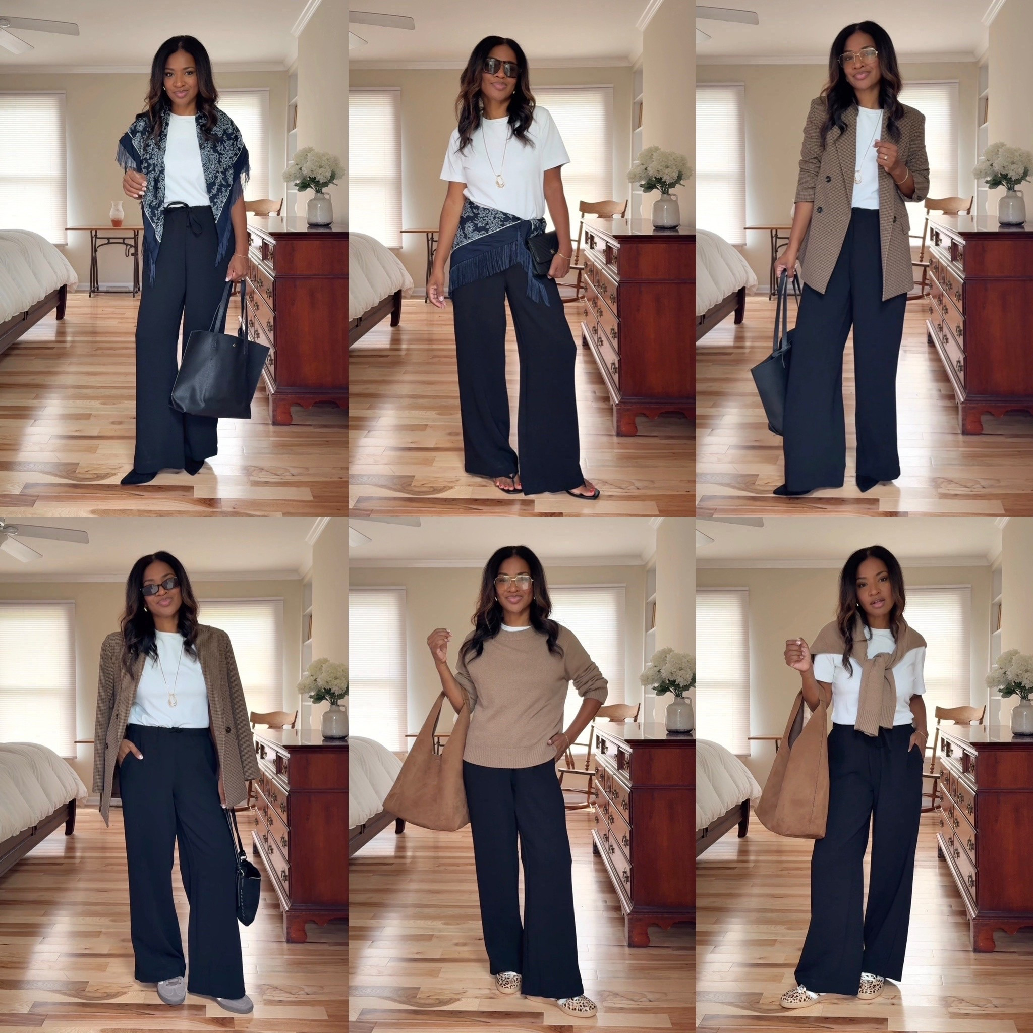 Wearing a small in the black pants and t shirt. Wearing a small in blazer and sweater. Size down 1/2 in Adidas sneakers.

#LTKootd #LTKgrwm #LTKOver40