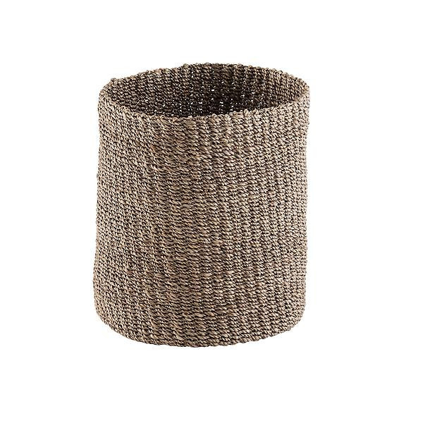 Charcoal Round Makati Trash Can | The Container Store