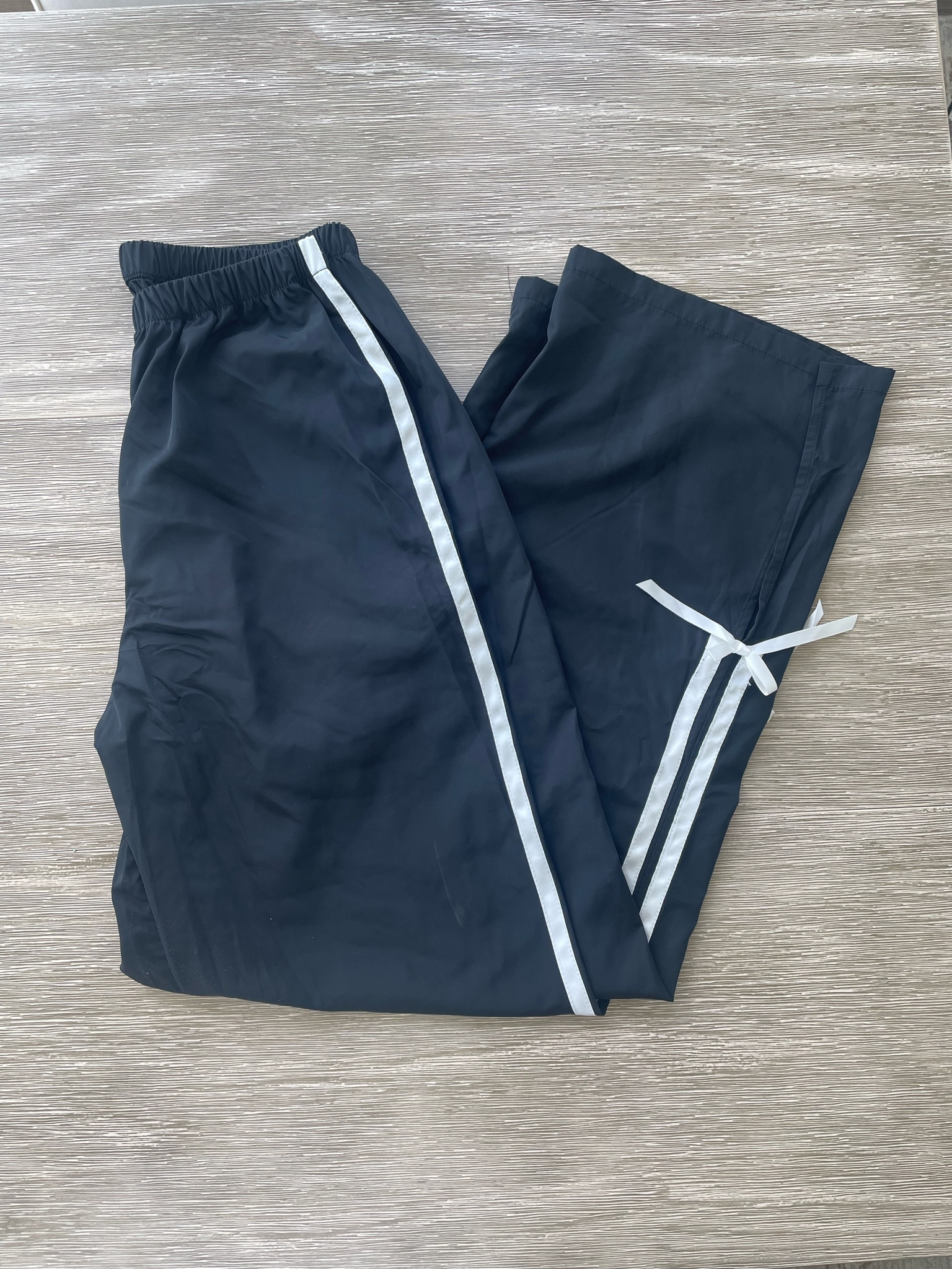 Women’s track pants with bow from target! Wearing size small, but could have sized up to size medium.

#LTKSeasonal #LTKActive #LTKStyleTip