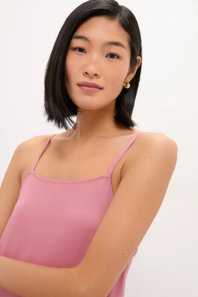 Pink Embroidered Coral Millay Dress | Tuckernuck (US)