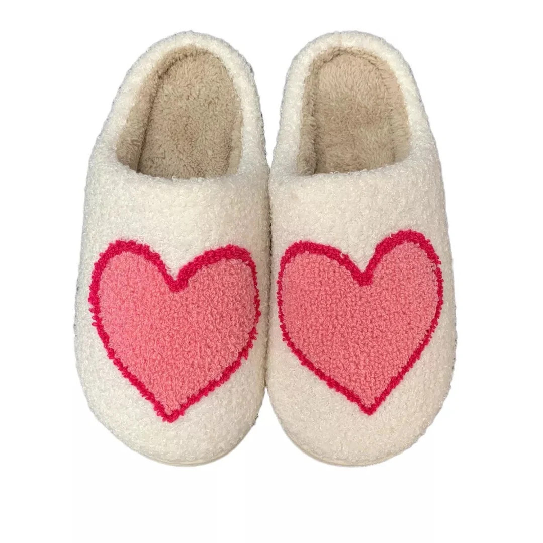 Valentines Day Slippers - Etsy | Etsy (US)