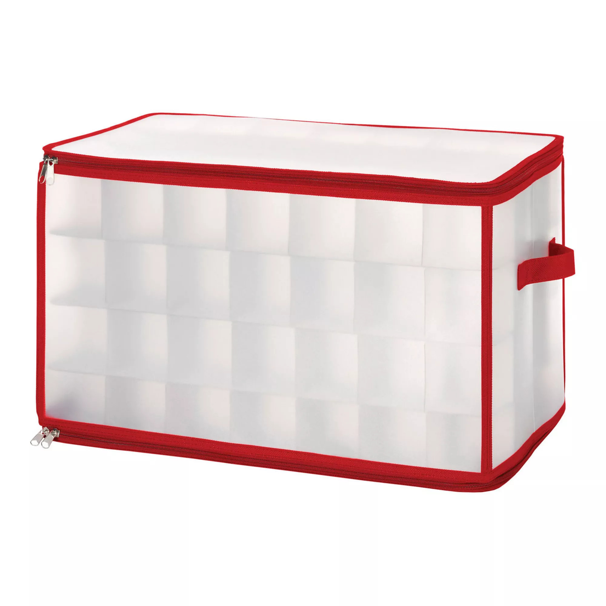 Whitmor 112 Section Christmas Ornament Zip Chest | Kohl's