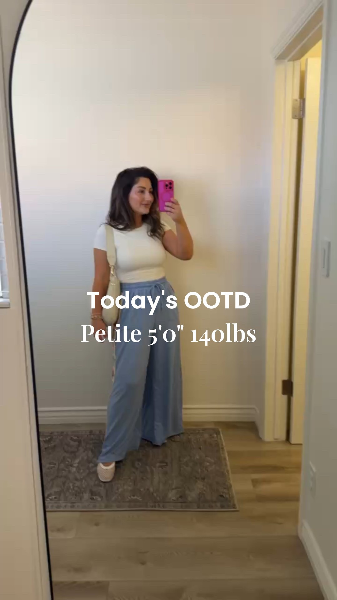 Petite friendly outfit of the day from Amazon! 

Top size small - on sale!!
Pants size medium

5'0" 
140lbs 

#LTKPetite #LTKSaleAlert #LTKFindsUnder50