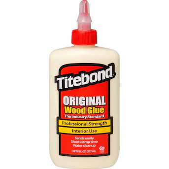 Titebond Original Wood Glue Yellow, Interior Wood Adhesive (Actual Net Contents: 8-fl oz) | Lowe's