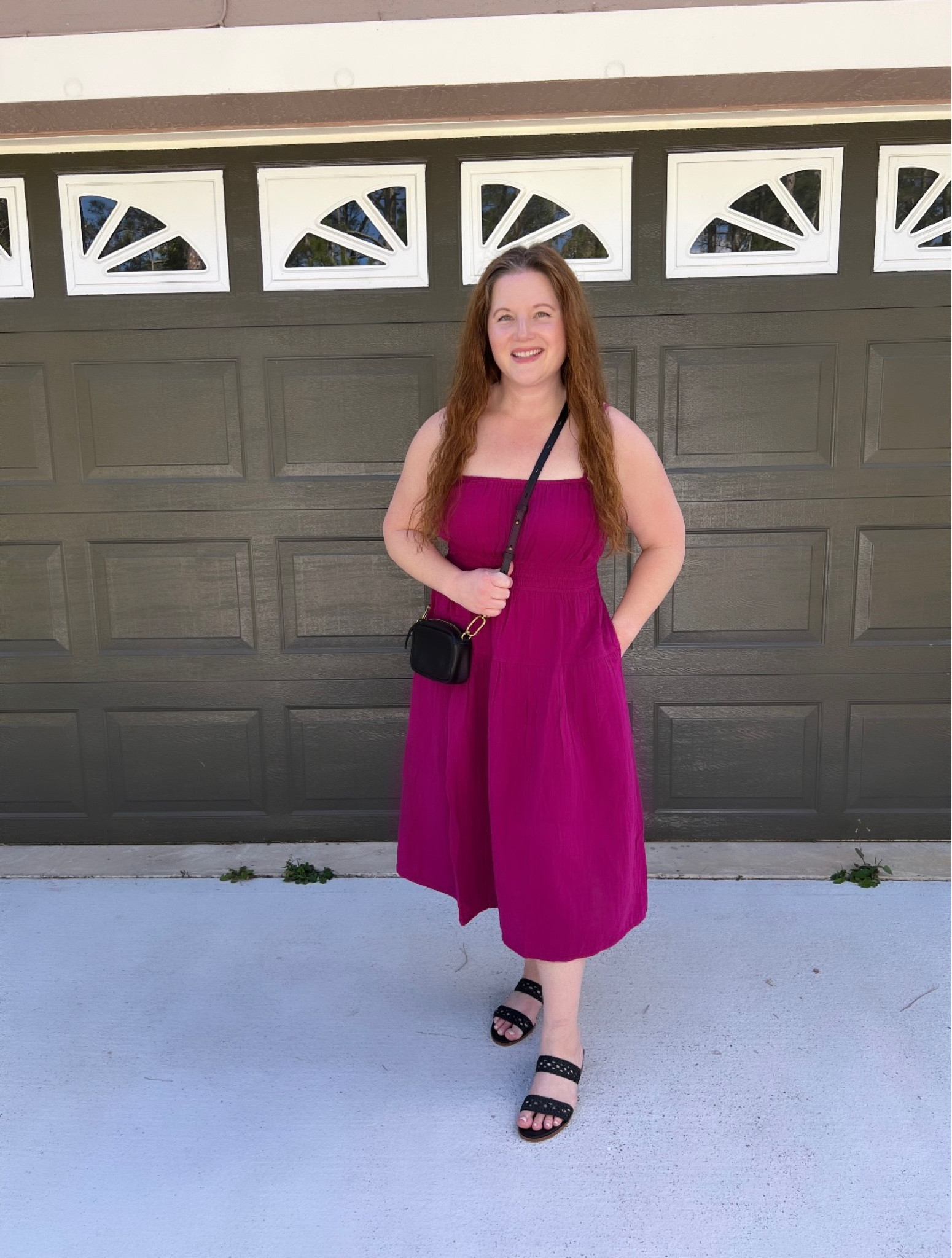 Old Navy dress, linen dress, Spring style, Old Navy sale, Madewell sandals, Madewell bag, Petite style 

#LTKunder50 #LTKsalealert #LTKshoecrush