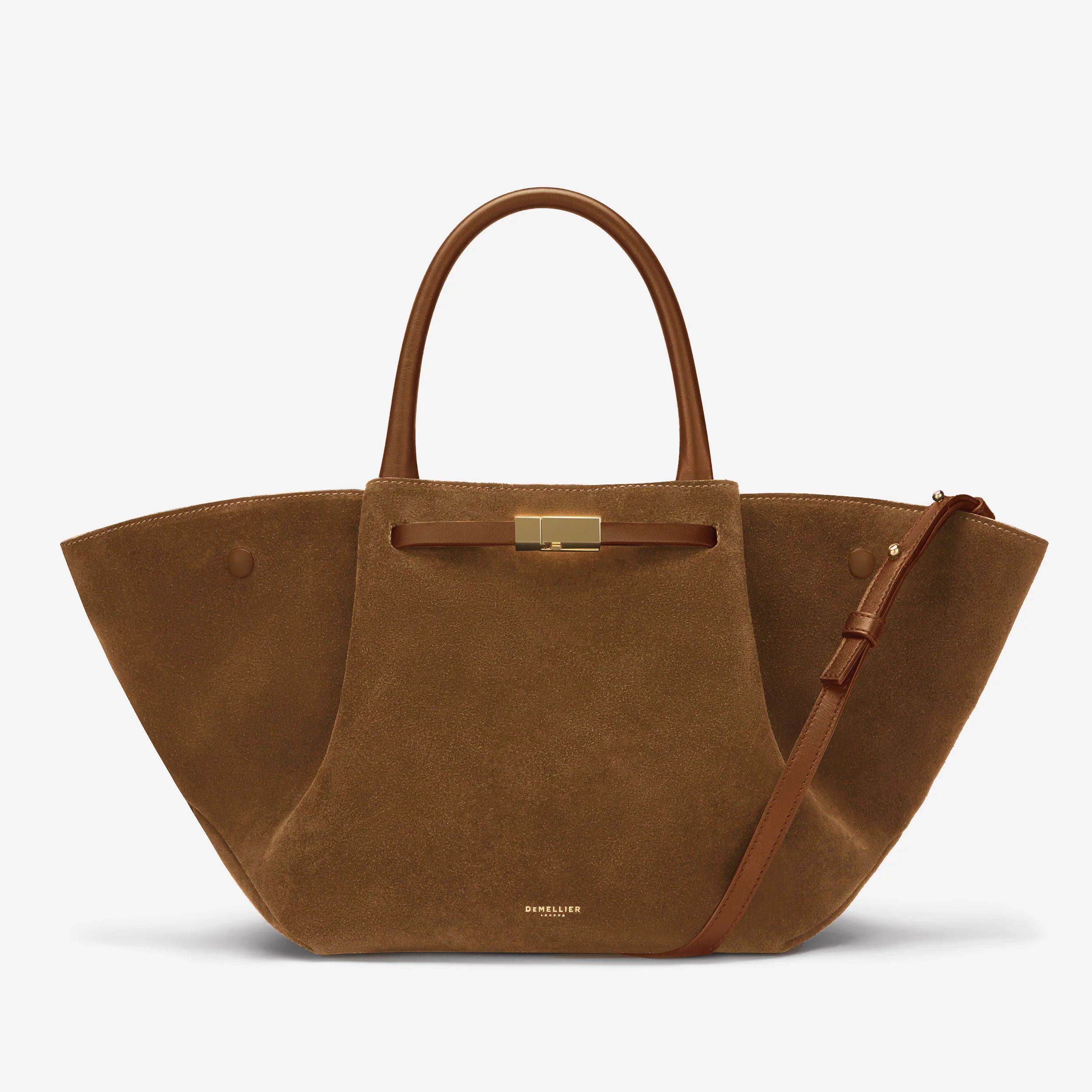 The Midi New York | Tan Suede & Tan Smooth | DeMellier | DeMellier