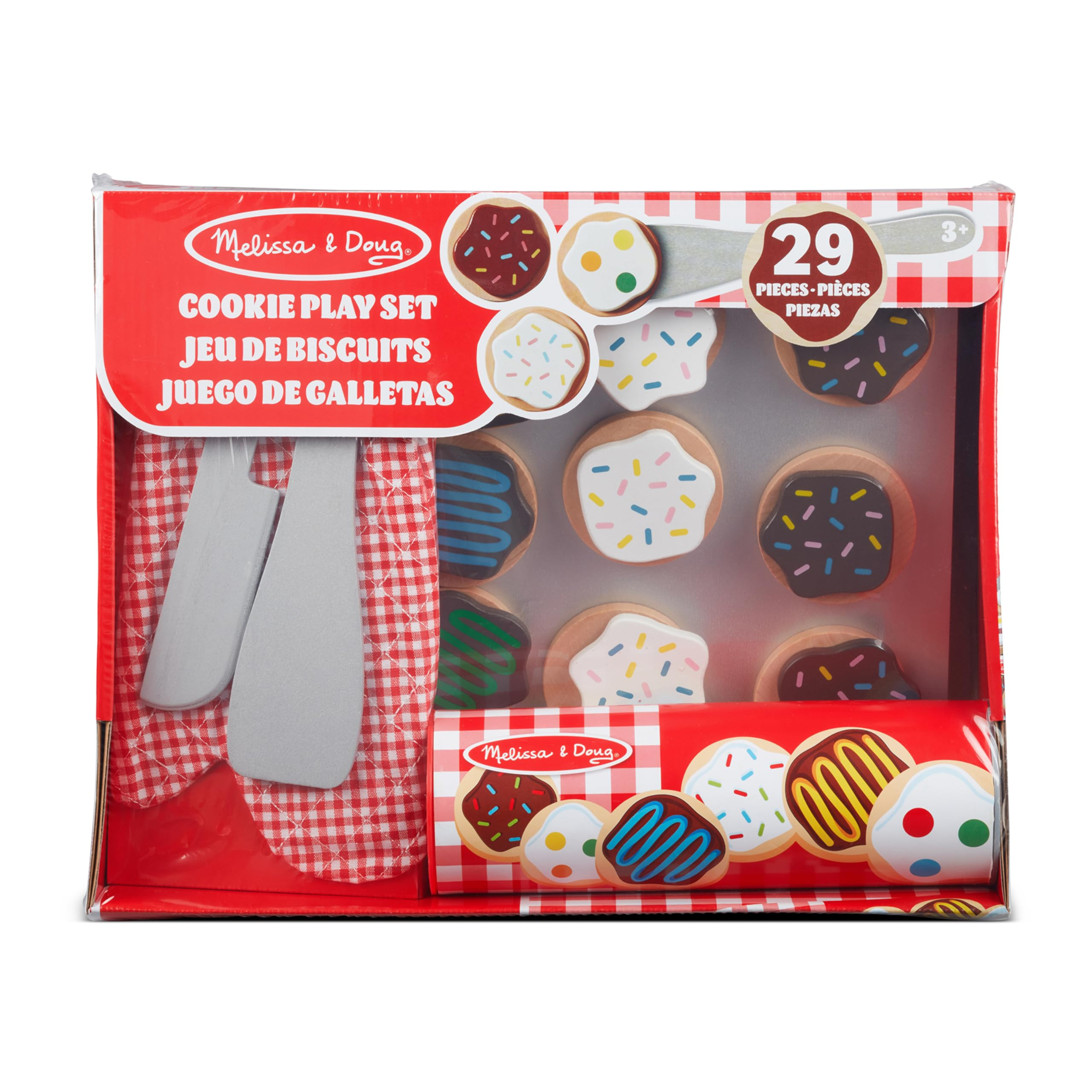 Melissa & Doug Slice and Bake Wooden Cookie Play Food Set | Amazon (US)