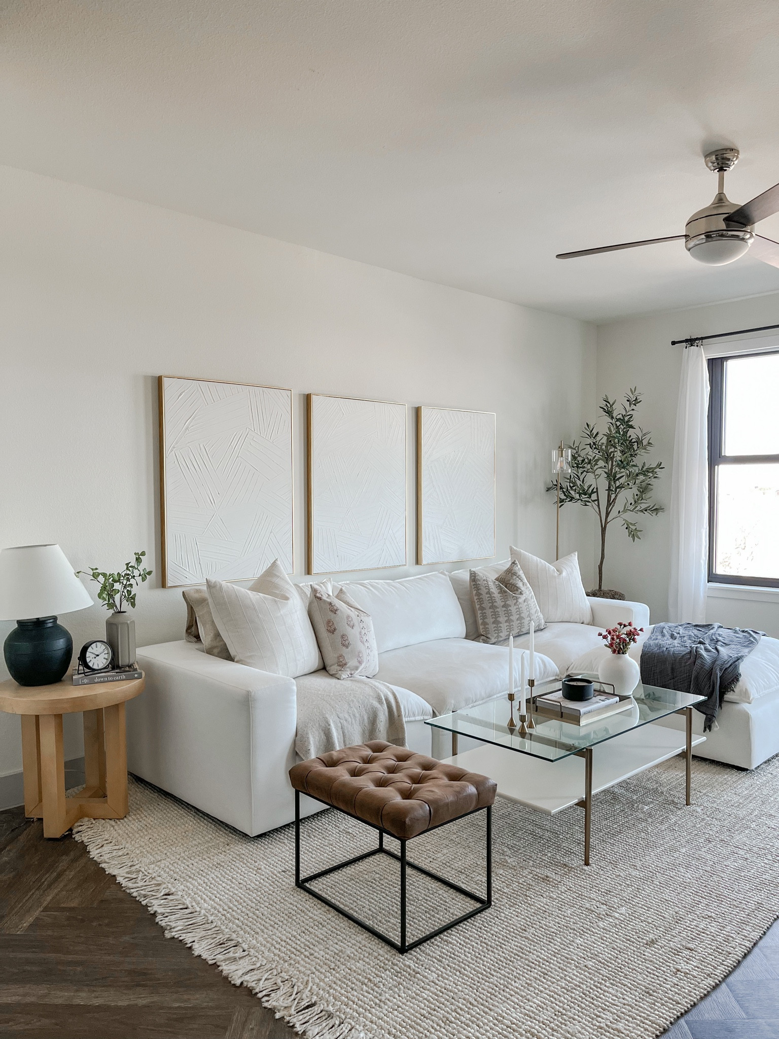 Spring decor | spring decor 2023 | spring apartment decor | spring living room decor | neutral spring decor 

#LTKhome