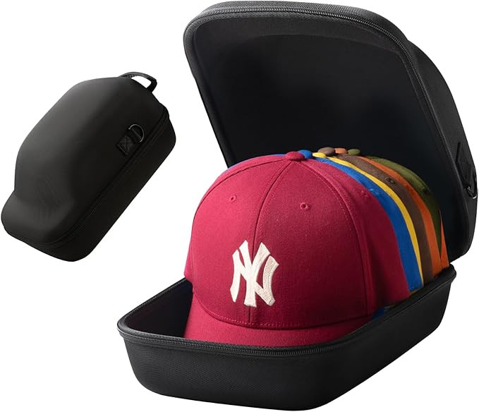 Hard Hat Travel Case – Storage for Baseball Caps with Carrying Handle and Adjustable Shoulder S... | Amazon (US)
