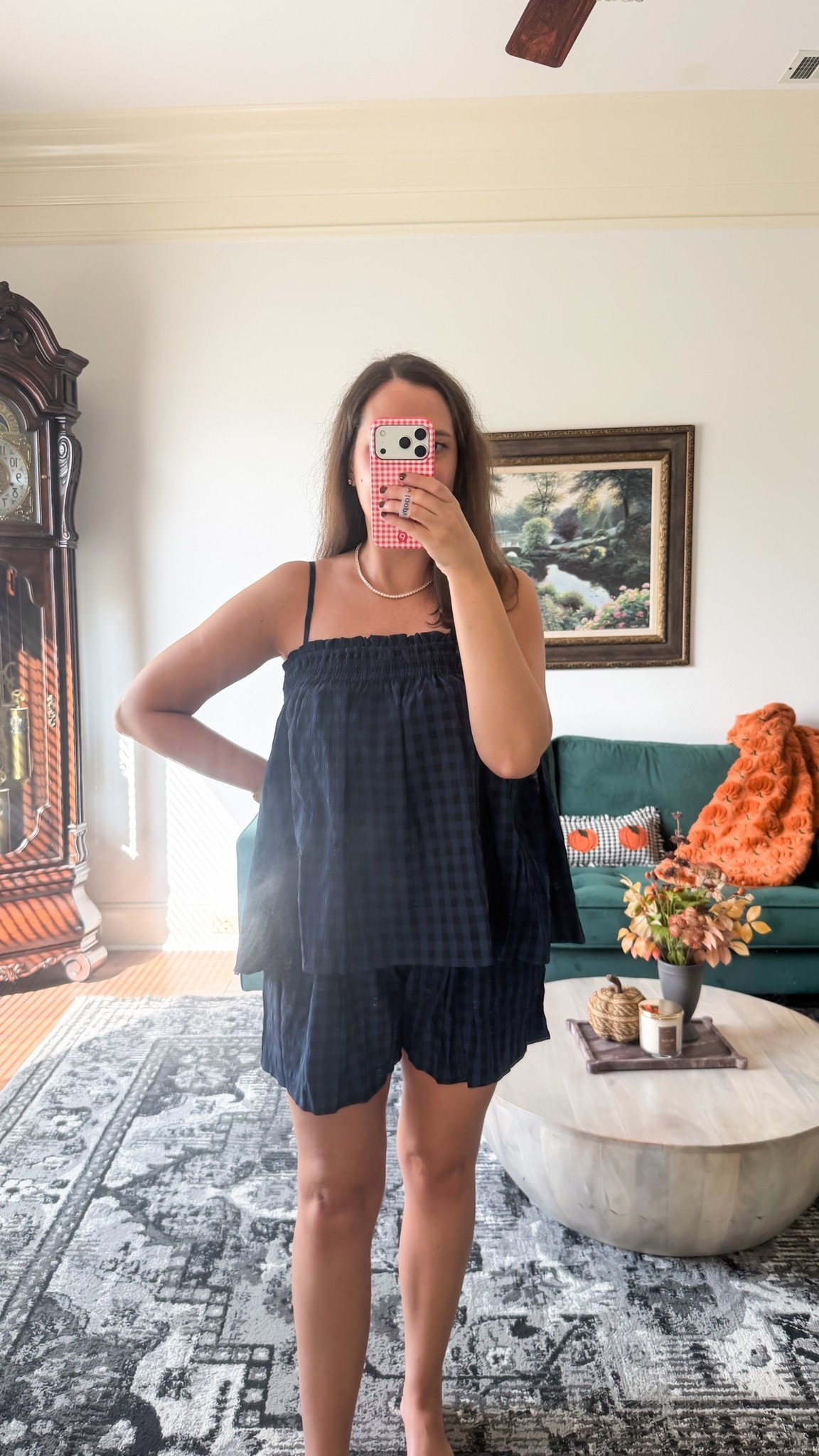 The cutest Amazon set! Wearing size medium. 

Amazon finds, amazon fashion, gingham set

#LTKootd #LTKSaleAlert #LTKSeasonal