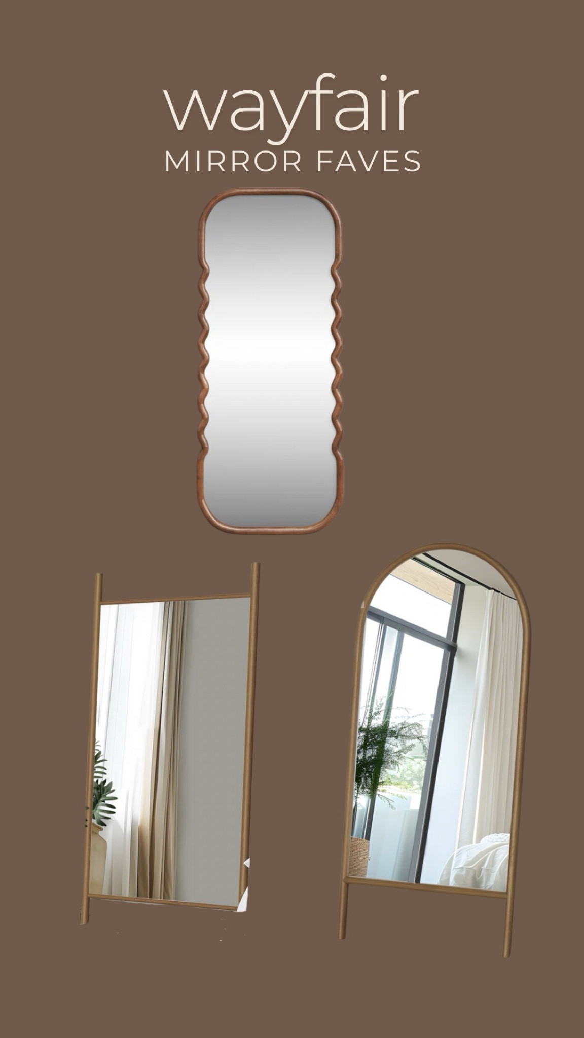 These mirrors, I WANT THEM ALL! I love how unique the wood color! sooo gooood

#LTKFamily #LTKU #LTKHome
