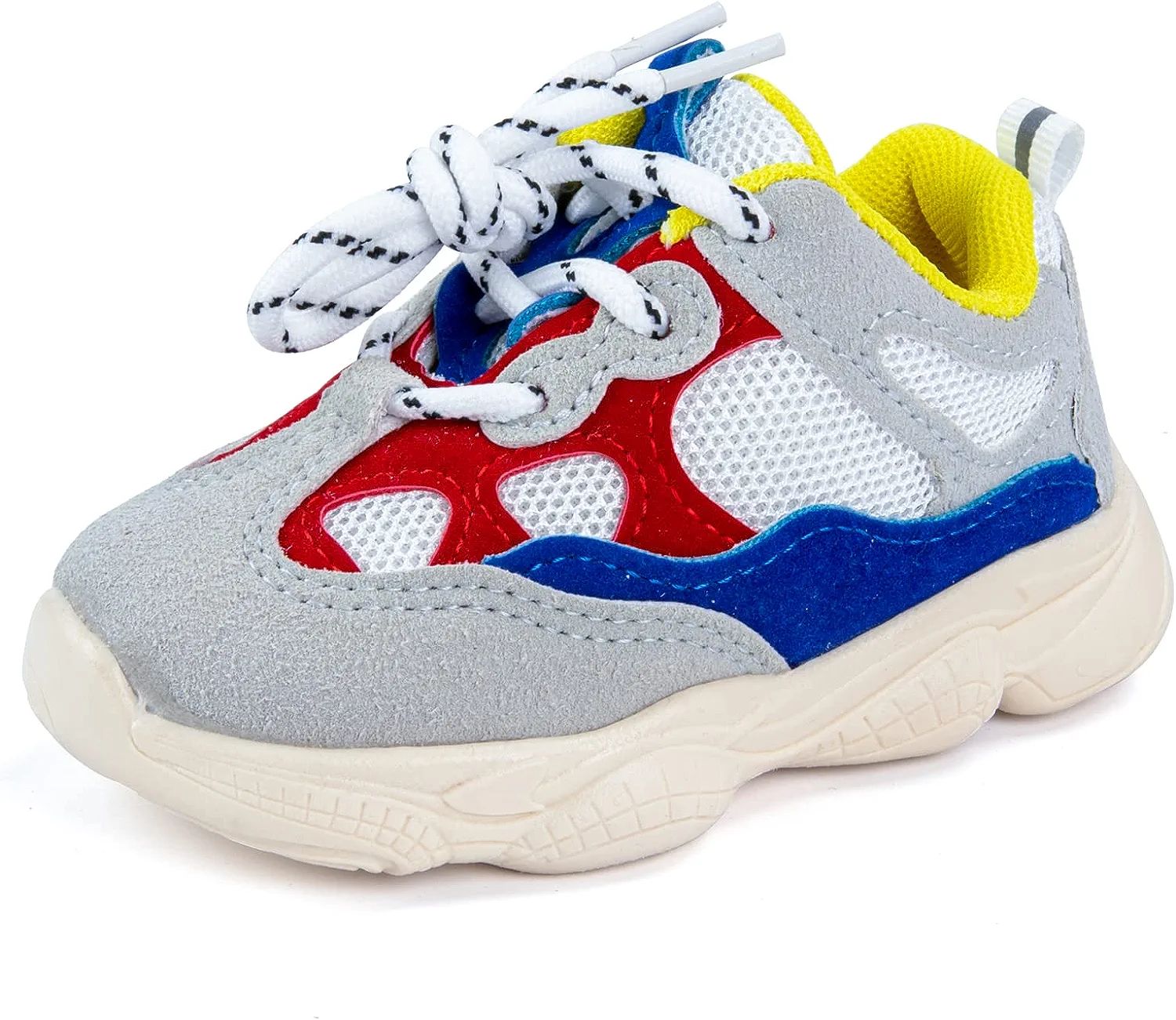 Amazon.com | HONGTEYA Toddler Boys Girls Sneakers Baby Runing Walking Tennis Shoes Breathable Lig... | Amazon (US)