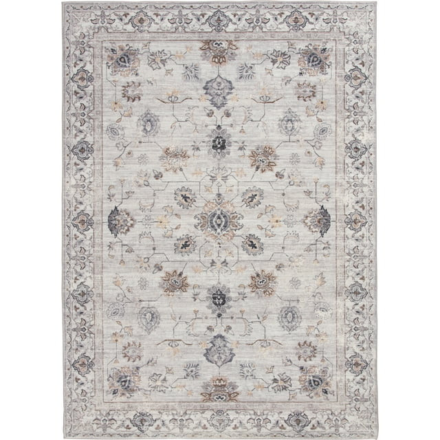 Better Homes & Gardens Persian Faux Fur Indoor Area Rug, Multi, 5'x7' | Walmart (US)
