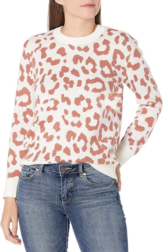 Amazon Brand - Daily Ritual Women's Ultra-Soft Jacquard Crewneck Pullover Sweater | Amazon (US)