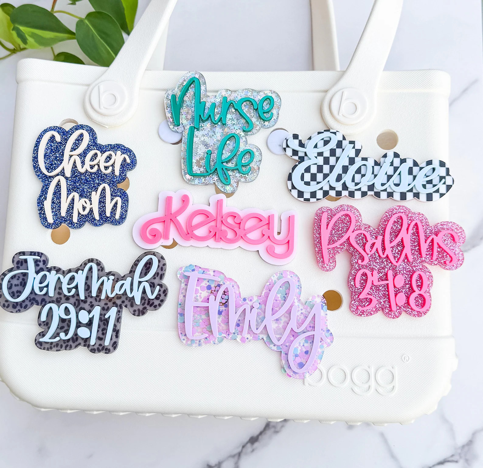 Custom Acrylic Bogg Bag Charm: Personalized Tote Bag Accessory - Etsy | Etsy (US)