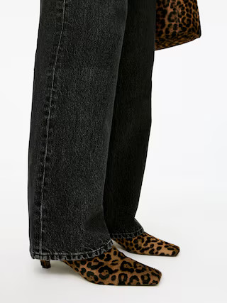 Pony Hair-Effect Ankle Boots – ARKET GB | Arket UK