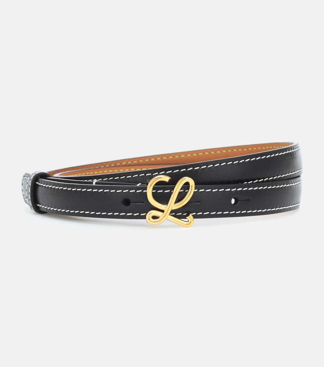 WomenDesignersLoeweAccessoriesBeltsLoeweLeather belt | Mytheresa (FR)