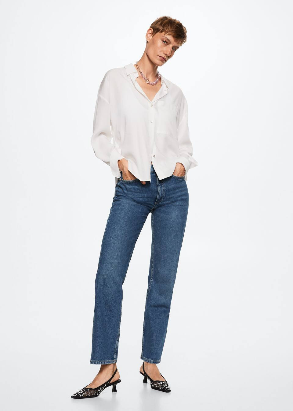 Search: Straight denim trousers (59) | Mango United Kingdom | MANGO (UK)
